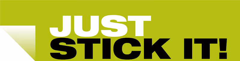 JUST STICK IT! Logo
